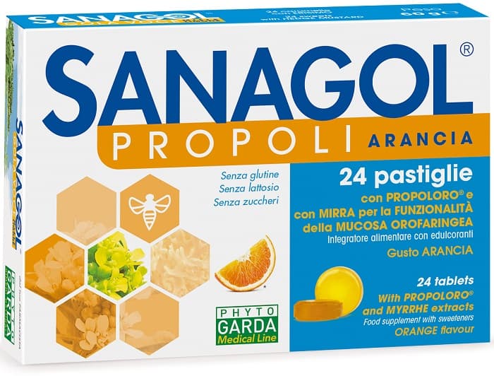 SANAGOL PROPOLI S/Z ARANCIA 24