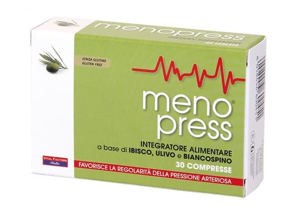 Menopress integratore per la funzione arteriosa 30 compresse di VITAL FACTORS ITALIA