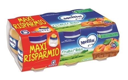 MELLIN-OMO FRUT MISTA 6X100G