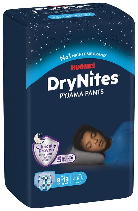 HUGGIES DRYNITES GIR 27/57KG 9PZ