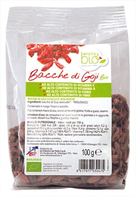 GOJI BACCHE BIO SEMPL&BIO