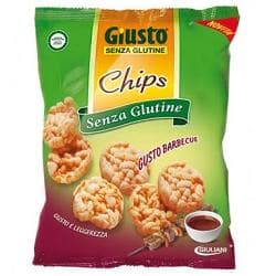 GIUSTO S/G CHIPS BARBECUE 30G
