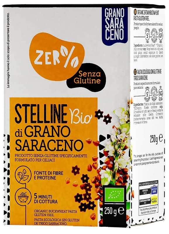 ZERO% G STELLINE SARAC S/G BIO