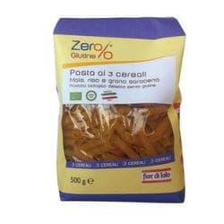 ZERO% G PENNE 3CEREALI BIO500G