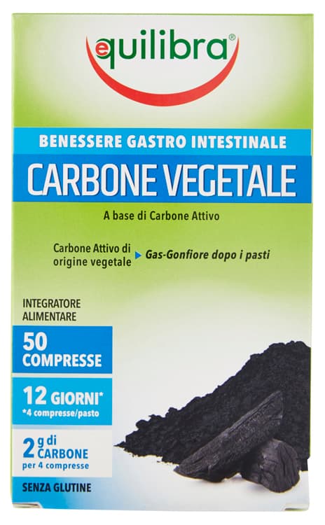 EQUILIBRA CARB VEGETALE 50CPR