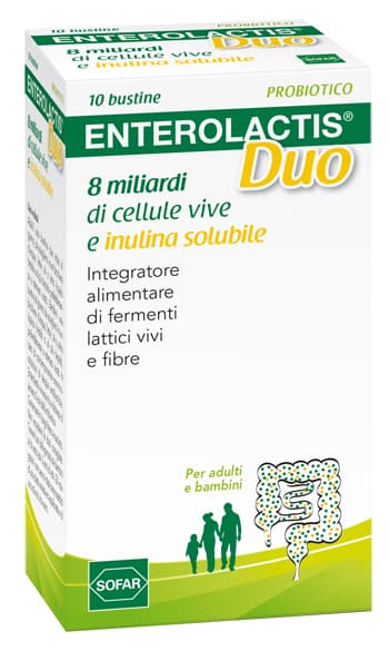 ENTEROLACTIS DUO POLV 10 Bustine
