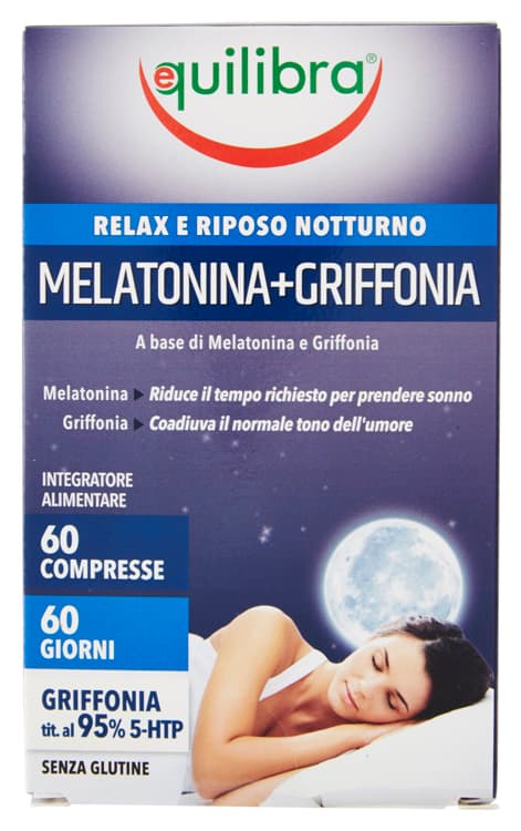 EQUILIBRA MELATONINA+GRIFF 60CPR
