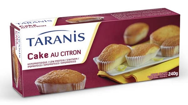 TARANIS TORTA LIMONE 6PZ 40G