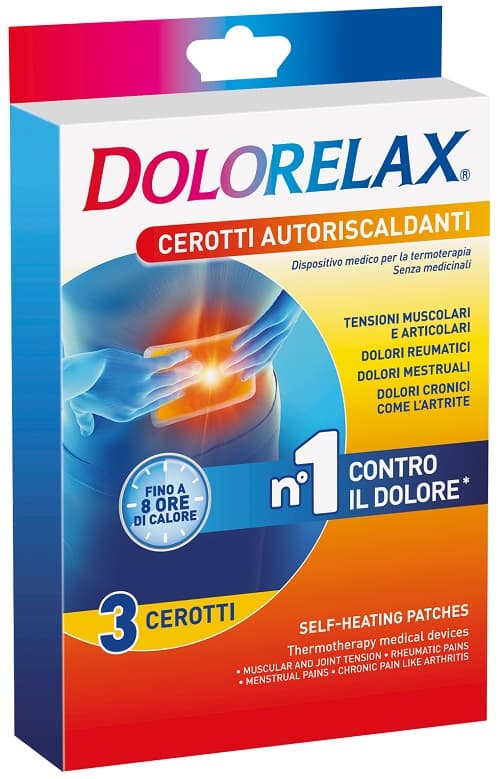 DOLORELAX MED CER EFFET CALD 3PZ