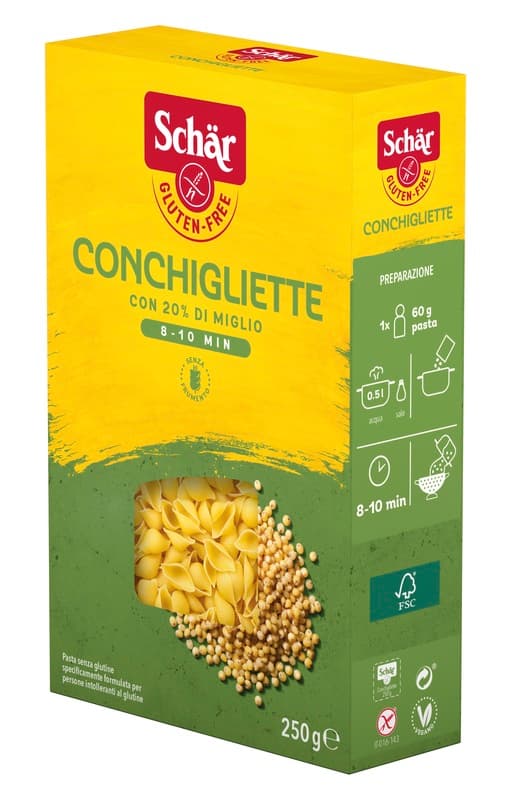 SCHAR-PASTA CONCHIGL 250GR