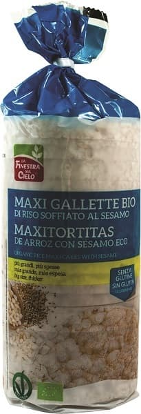 MAXIGALLETTE RISO SESAMO BIO