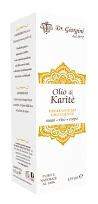 OLIO DI KARITE' 125ML GIORGINI