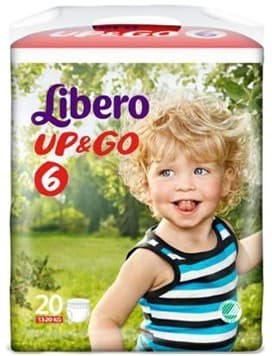 LIBERO UP&GO PANN 6 20PZ 6338