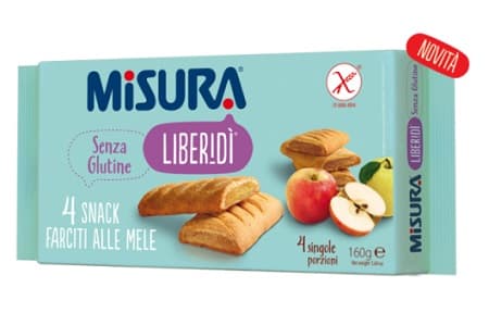 MISURA SNACK FARCITO MELA 160G