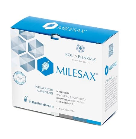 MILESAX Integratore per prevenire problemi muscolari 14 bustine di kolinpharma