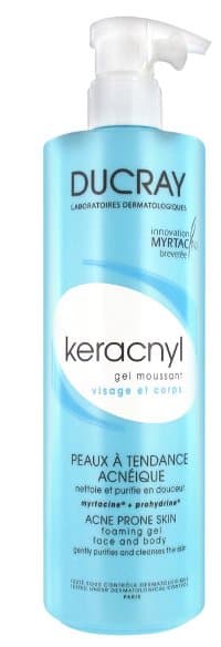 KERACNYL GEL DET 400ML DUCRAY