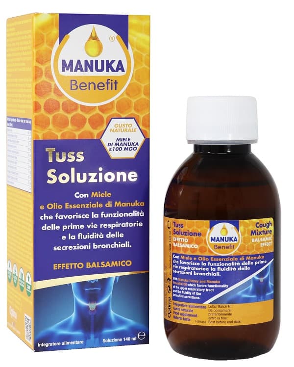 MANUKA BENEFIT TUSS SOLUZ140ML