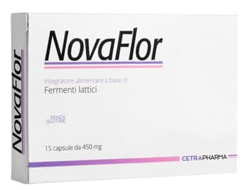 NOVAFLOR 15CPS 450MG