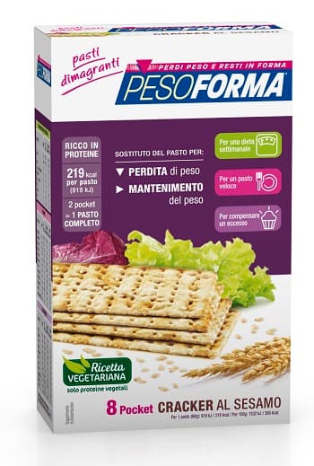 PESOFORMA CRACKER SESAMO 240G