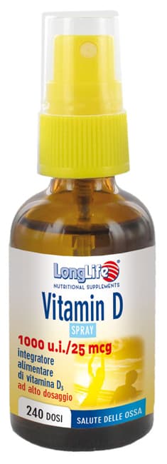 LONGLIFE VITAMIN D3 1000UI SPR
