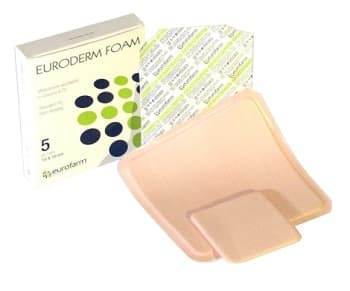 EURODERM FOAM 10X10CM 5PZ