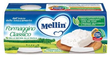 MELLIN-FORMAGGINO CLASS 4X80G