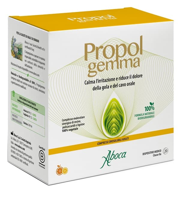 Propolgemma 20 Compresse Orosolubili