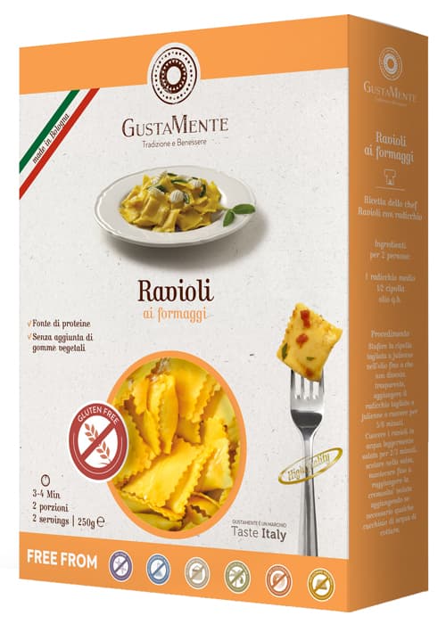 GUSTAMENTE RAVIOLI FORMAGGI