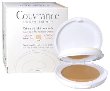 Avene Couvrance Fondotinta Crema Compatta Colorata Porcellana