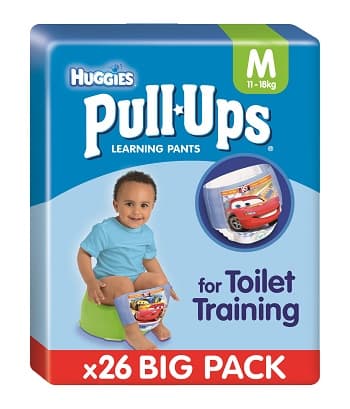 HUGGIES PUL UPS BOY M 11-18K 26P
