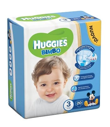 HUGGIES BASE BOY 3 20PZ