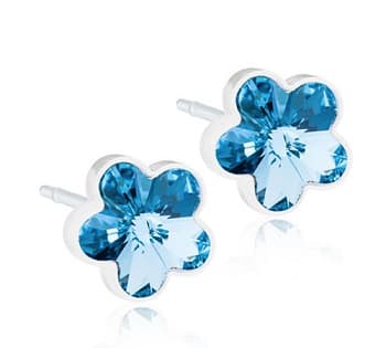 CJ MP FLOWER 6MM AQUAMARINE