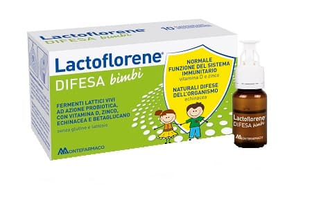 LACTOFLORENE DIFESA BAMBINI 10 FLACONI 100 ML