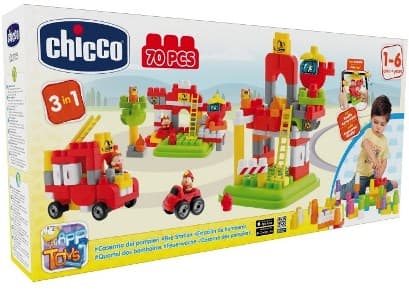 GIOCO 74240 COSTRUZ POMPIER 70PZ