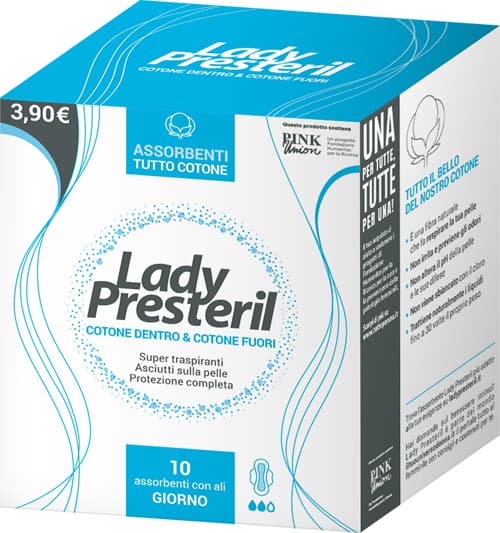 PRESTERIL-LADY COT GG PROMO 10PZ