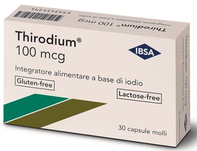 THIRODIUM 100MCG 30CPS