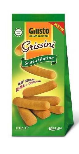 GIUSTO S/G GRISSINI 150G