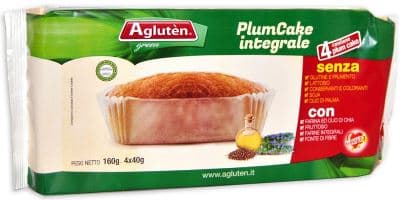 AGLUTEN PLUM CAKE INTEGRALE