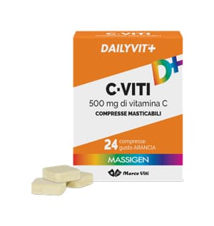 MASS VITI C MASTIC 500MG 24CPR