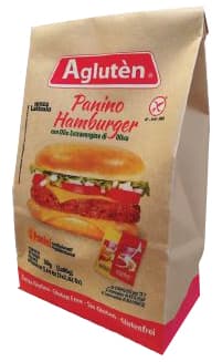 AGLUTEN PANINO HAMBURGER 160G