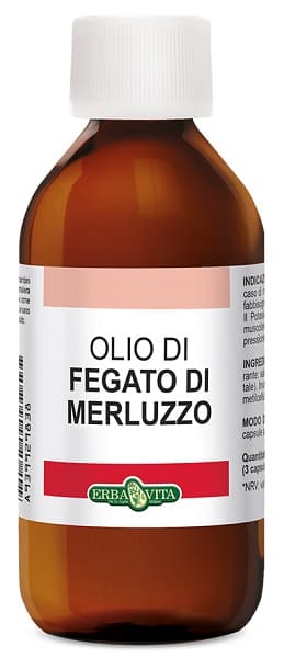 OLIO FEGATO MERLUZZO 100ML ERB