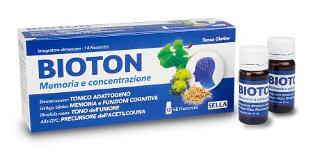 BIOTON ELEUTEROCOCCO MEMORIA CONCENTRAZIONE 14 FLACONCINI