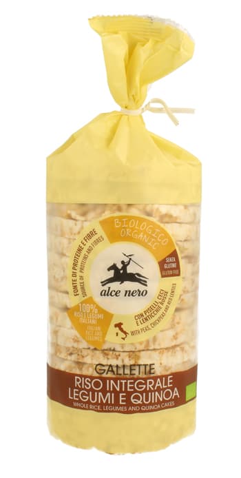 GALLETTE RISO INTEG LEG/QUINOA