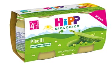 HIPP OMOG PISELLI 80G 2PZ
