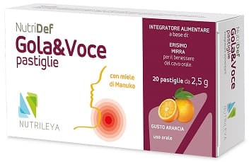 NUTRIDEF GOLA&VOCE ARA 20PAST
