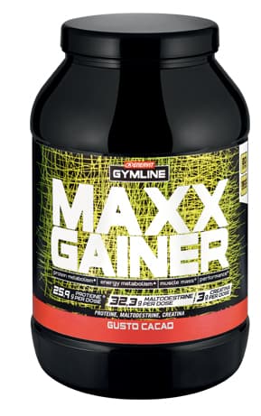 Enervit Gymline Muscle Maxx Gainer Integratore di proteine carboidrati e vitamine per sportivi 1500 g