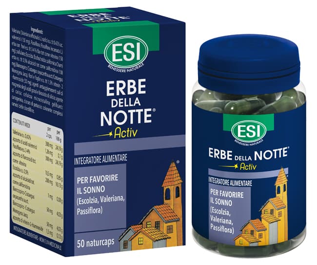 ERBE DELLA NOTTE ACTIV 50 CAPSULE