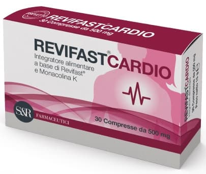 Revifast cardio integratore alimentare 30 compresse di S&R Farmaceutici
