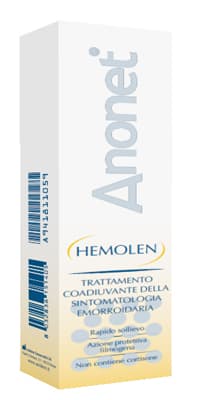 Anonet Hemolen Crema Protettiva per le Emorroidi 30 ml