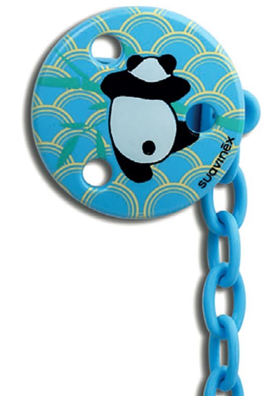 Suavinex le cirque forzuto clip rotonda verde